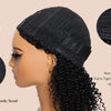 UNice Hair Yaki Straight V Part Wig 100% Human Hair V Shaped Wig Upgrade U Part Wig No Sew In Clip In Half Wig Read To Wear Go