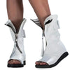 2025 Spring Autumn New Womens Sandals Simple Comfort Women Shoe Versatile Light Womens Single Boots Casual Women's Leather Shoes
