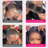 Ready To Wear 5x5 6x4 Lace Closure Perücke Body Wave Kleberlose Perücke Echthaar Ohne Kleber Vorgeschnittene Lace Perücke 180% Dichte