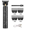 Carving Hair Clipper Professional Hair Cutting Machine Barber Rechargeable Hair Trimmer Metal Haircut Machine Clipper for Men