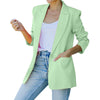 Autumn Pink Blazer Women Slim Elegant Blazers Jacket Women's Buttons Double Breasted Blazer Office Ladies Work Coats Jacket