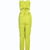 Eleganter Damen Overall 2024 Sommer Mode Träger Hohl Sexy Off-Taille Bedruckter Jumpsuit