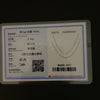 Authentic S925 Sterling Silver Necklace 2mm Sparkling Collarbone, Sweater Chain, High Charm Jewelry Gift Women