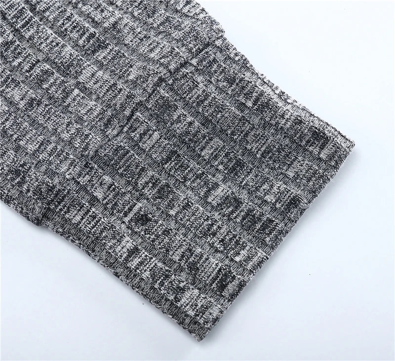 Spring Autumn Classic Black Ribbed Knit Roll Neck Jumper Mens New Fashion Slim Fit Thin Turtleneck Pullover Knitwear Sweaters