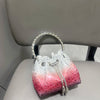 Handle Rhinestones Evening clutch Bag Purses and handbag luxury Designer shoulder bag Shiny Crystal Clutch purse bucket bag