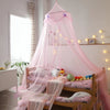 Moskitonetz für Babybetten, Betthimmel, Vorhang, Bettwäsche, Wiegennetz, Rosa, Prinzessinnen-Spielzelt für Kinder, Kinderzimmerdekoration