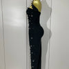2025 Luxury Shining Diamonds Pearls Sleeveless Bodycon Bandage Long Dress Women Celebrate Evening Party Elegant Birthday Gowns