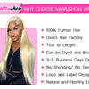Straight 613 Blonde 13x6 HD Lace Front Wig Human Hair Brazilian Transparent 13x4 Lace Frontal Wigs For Black Women