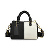 Patchwork Colorblock Mini Handbags For Women Denim Shoulder Cross Body Bags Casual Street Small Boston Bag 2024 Designer Purses