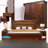 Europäisches Luxus-Schlafzimmer-Set, weich, modern, High-End-Aufbewahrung, Queen-Size-Schlafzimmer-Set, Holz, cool, Apartment, Möbel für Schlafzimmer