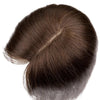 Silk Base Top Women Topper Clip In Real Human Hair Hairpiece Human Hair Extension Thin Breathable Blonde Toppers Hair Women Wig