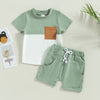 ma&baby 0-3Y Toddler Infant Baby Boy Girl Clothes Sets Casual Short Sleeve T-shirt Tops Shorts Summer Outfits Clothing
