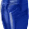 Autumn and Winter Mid-Length Imitation Leather Bronzing plus Size Skirt