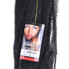 Wig Female Kinkybraidhairsyntheticextension Black Dreadlocks Caterpillar Braid Hot