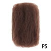 For Junky Curl Afro kinky Curly Synthetic Braiding Hair Extensions For DIY Good Omens 50g/pcs For Dreadlocks Twist Braids Hair
