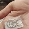 5-50 Pcs/set Opening Silver Hair Ring Hip-hop Hair Braid Charm Dreadlock Beads Clips Cuffs Rings Jewelry Dreadlocks Accessories