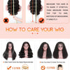 Violet Purple Color Wig 13x6 HD Transparent Lace Front Human Hair Wigs Body Wave Lace Frontal Wig for Black Women Remy Parksonha