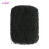 Afro kinky Curly Synthetic Braiding Hair Extensions For DIY Good Omens Cosplay 10 Inch 50g/pcs For Dreadlocks Twist Braids Hair