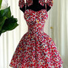 African Dresses For Women 2025 New African Clothes Dashiki Flower Print Ankara Dresses Bazin Traditional Robe Africa Dress - MAGUSTA BEAUTY