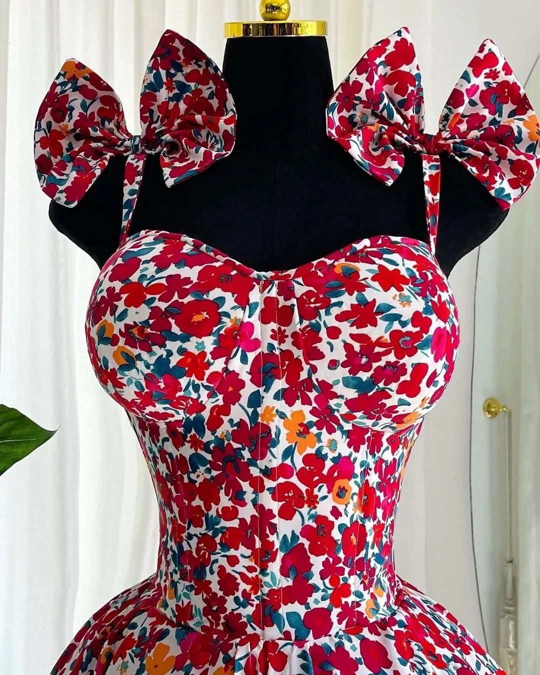 African Dresses For Women 2025 New African Clothes Dashiki Flower Print Ankara Dresses Bazin Traditional Robe Africa Dress - MAGUSTA BEAUTY