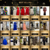 African Dresses For Women 2025 New African Clothes Dashiki Flower Print Ankara Dresses Bazin Traditional Robe Africa Dress - MAGUSTA BEAUTY