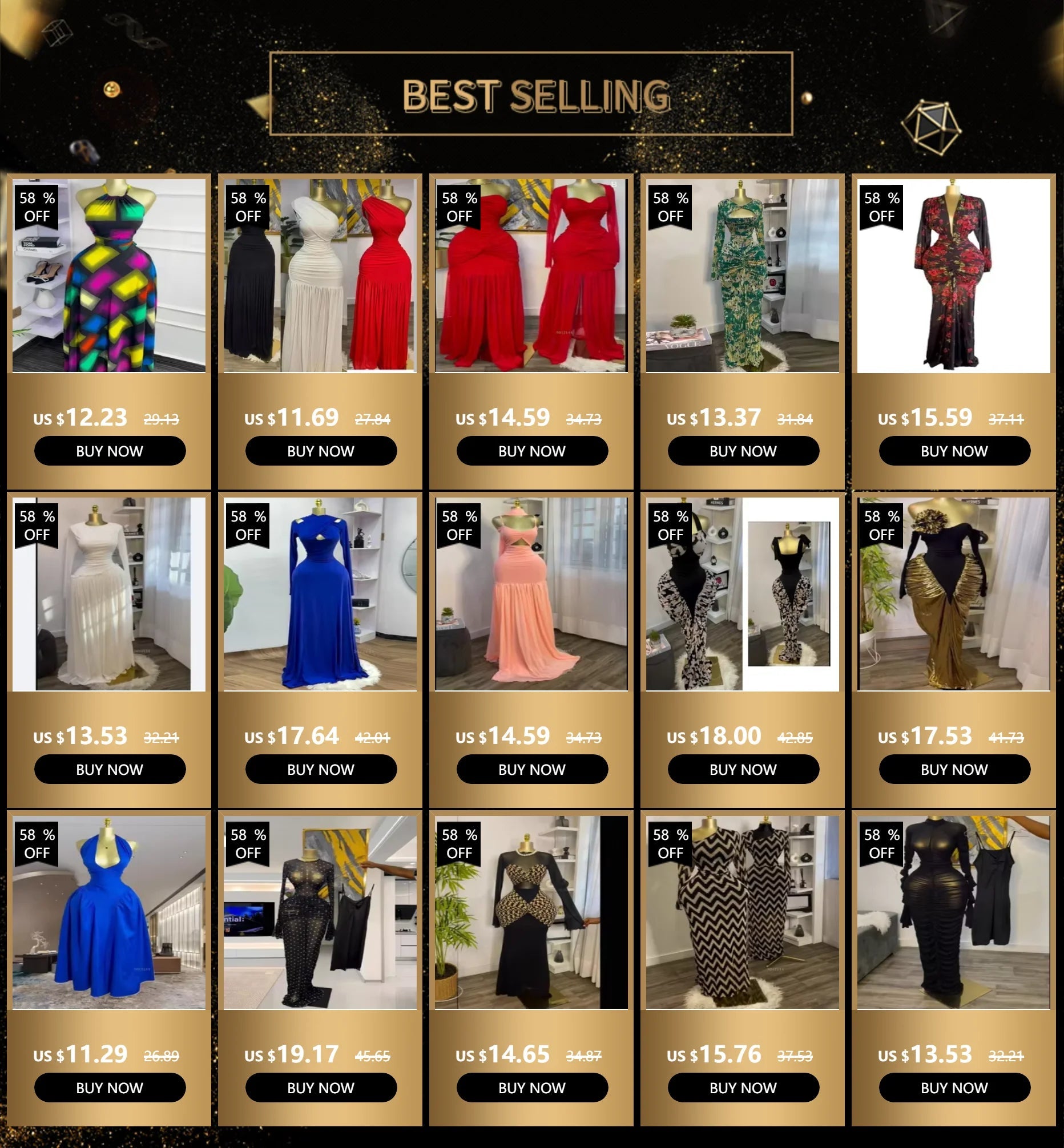 African Dresses For Women 2025 New African Clothes Dashiki Flower Print Ankara Dresses Bazin Traditional Robe Africa Dress - MAGUSTA BEAUTY