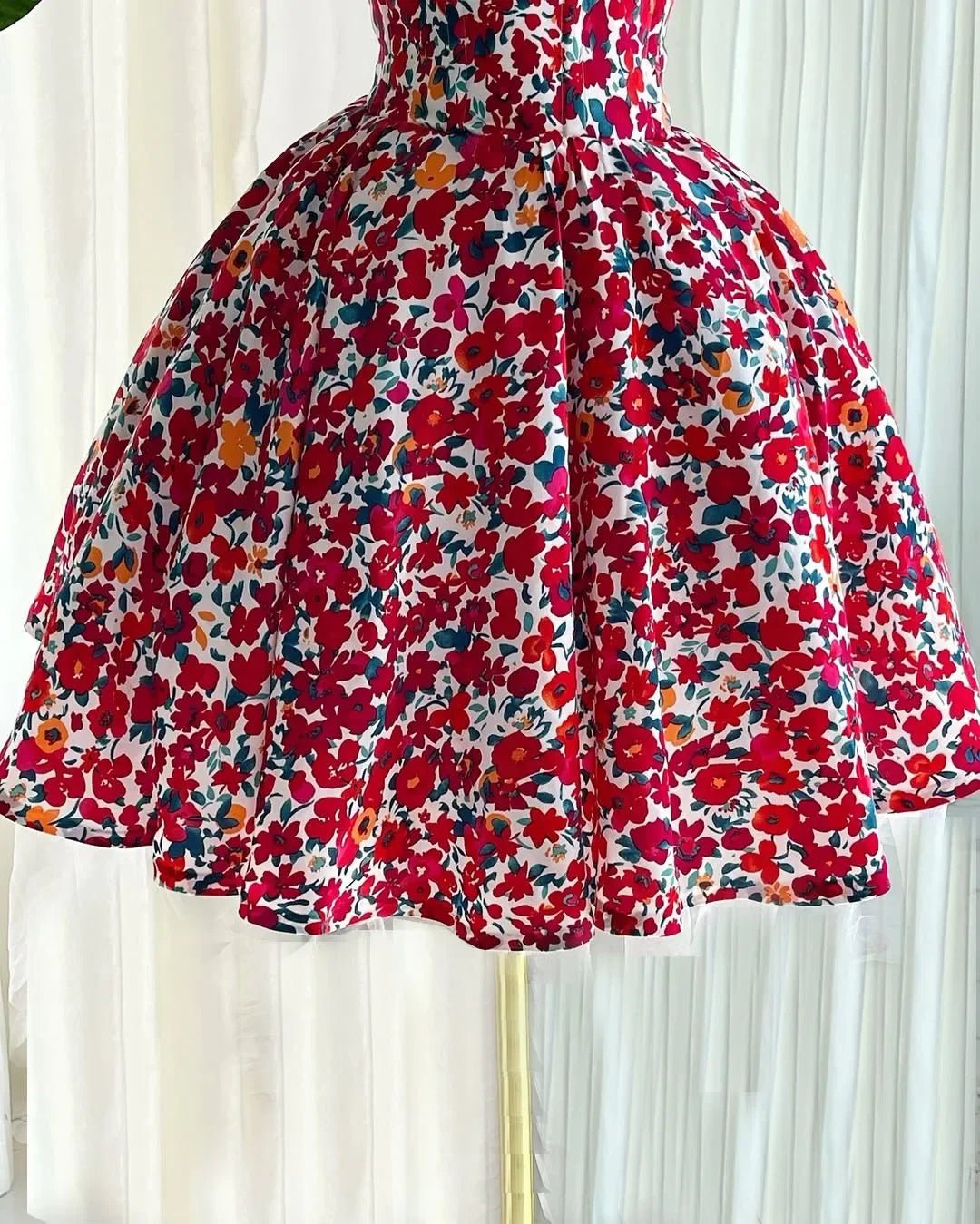 African Dresses For Women 2025 New African Clothes Dashiki Flower Print Ankara Dresses Bazin Traditional Robe Africa Dress - MAGUSTA BEAUTY