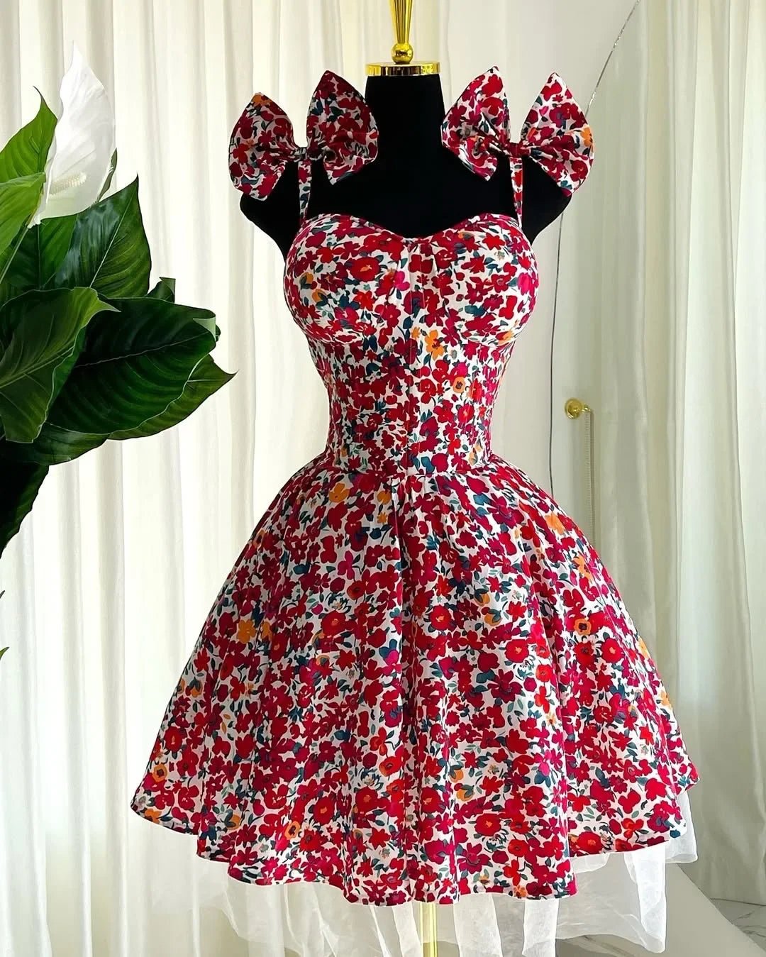 African Dresses For Women 2025 New African Clothes Dashiki Flower Print Ankara Dresses Bazin Traditional Robe Africa Dress - MAGUSTA BEAUTY