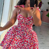 African Dresses For Women 2025 New African Clothes Dashiki Flower Print Ankara Dresses Bazin Traditional Robe Africa Dress - MAGUSTA BEAUTY