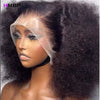 Afro Kinky Curly 500 Density 13×6/360 HD Glueless Lace Frontal Wigs Human Hair Wear And Go PrePlucked Hair For Black Women HMBP - MAGUSTA BEAUTY