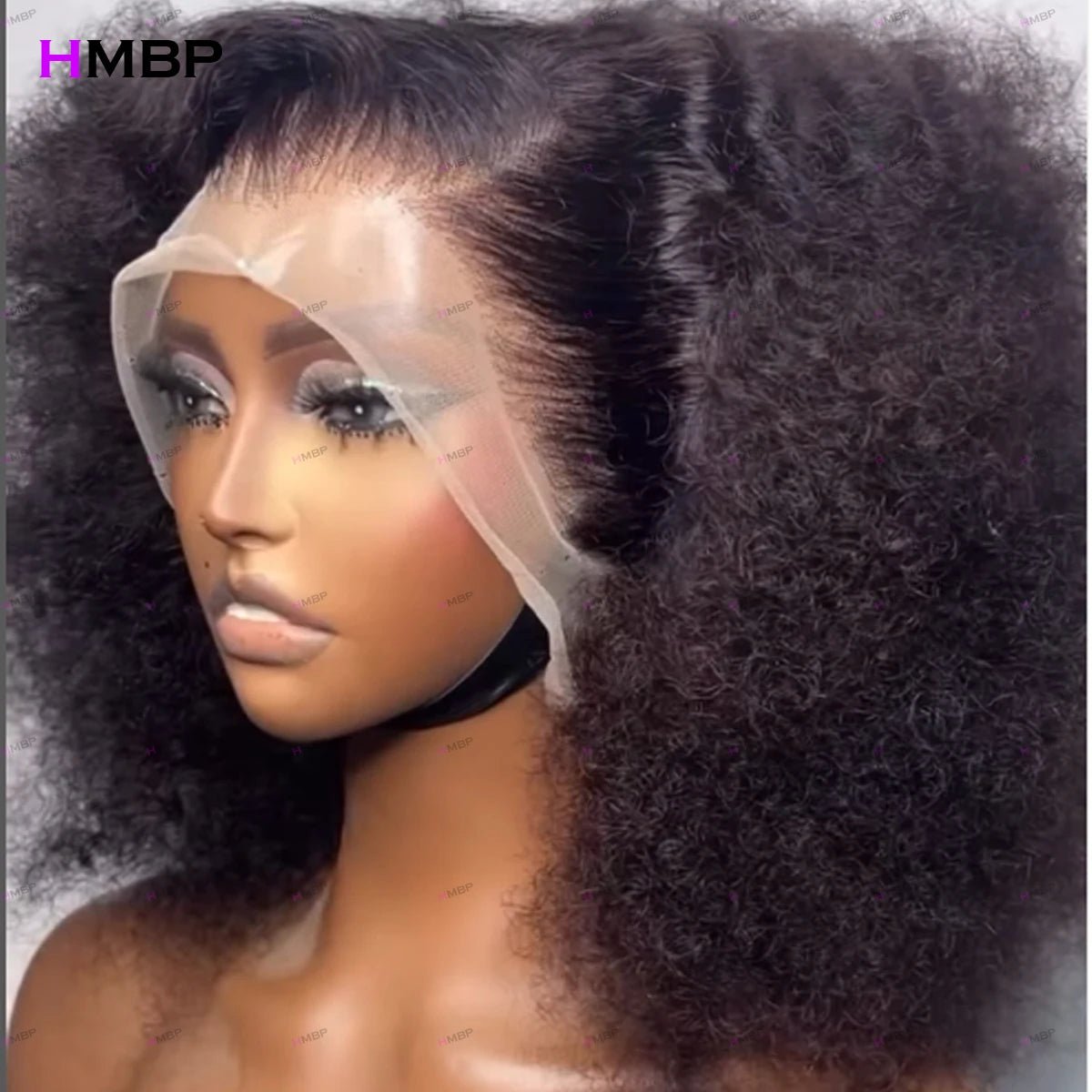 Afro Kinky Curly 500 Density 13×6/360 HD Glueless Lace Frontal Wigs Human Hair Wear And Go PrePlucked Hair For Black Women HMBP - MAGUSTA BEAUTY
