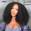 Afro Kinky Curly 500 High Density 360 HD Glueless Lace Frontal Wigs Human Hair Wear And Go PrePlucked Hair For Black Women HMBP - MAGUSTA BEAUTY