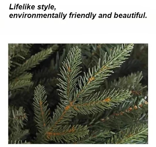 Artificial Christmas Tree PE+PVC Encryption with LED Lights Large Christmas Tree 120CM - 240CM Home Christmas New Year Decorations - MAGUSTA BEAUTY