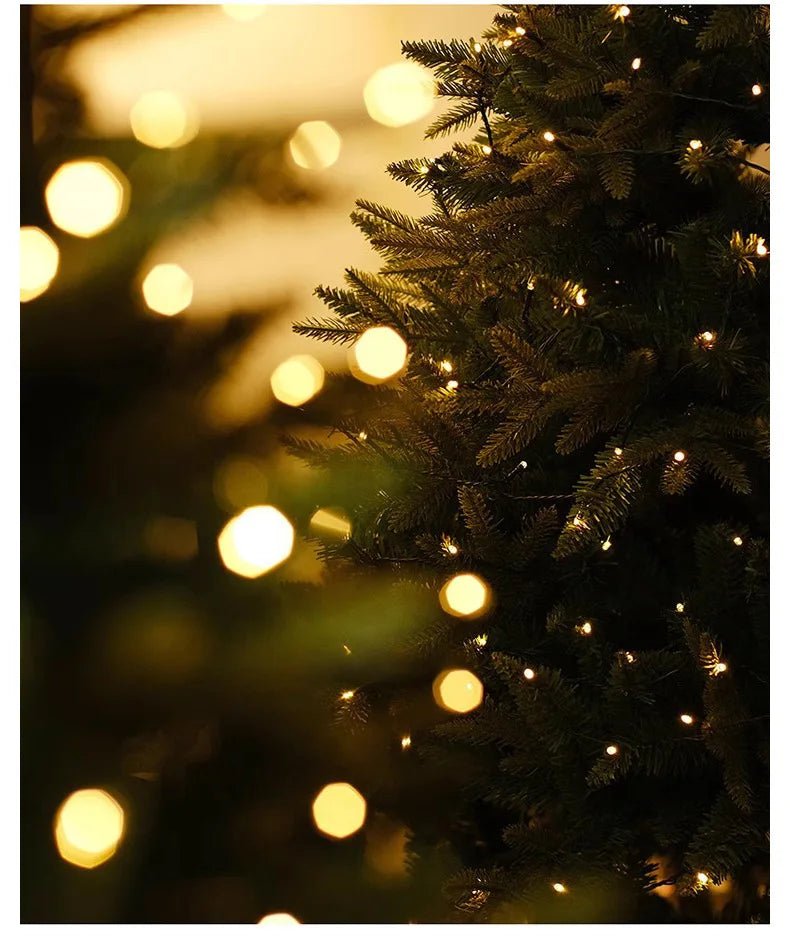 Artificial Christmas Tree PE+PVC Encryption with LED Lights Large Christmas Tree 120CM - 240CM Home Christmas New Year Decorations - MAGUSTA BEAUTY