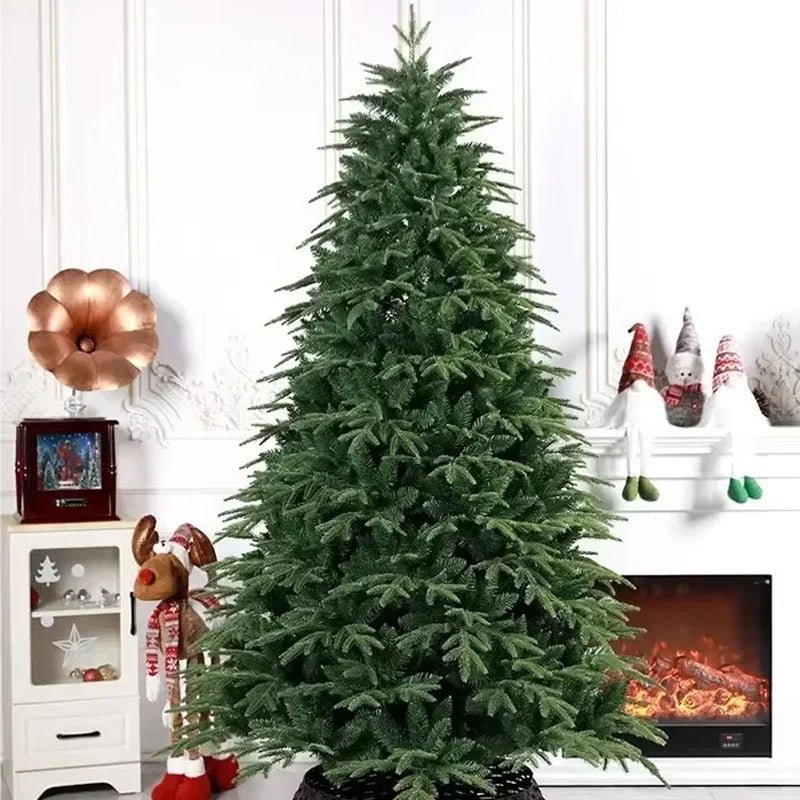 Artificial Christmas Tree PE+PVC Encryption with LED Lights Large Christmas Tree 120CM - 240CM Home Christmas New Year Decorations - MAGUSTA BEAUTY