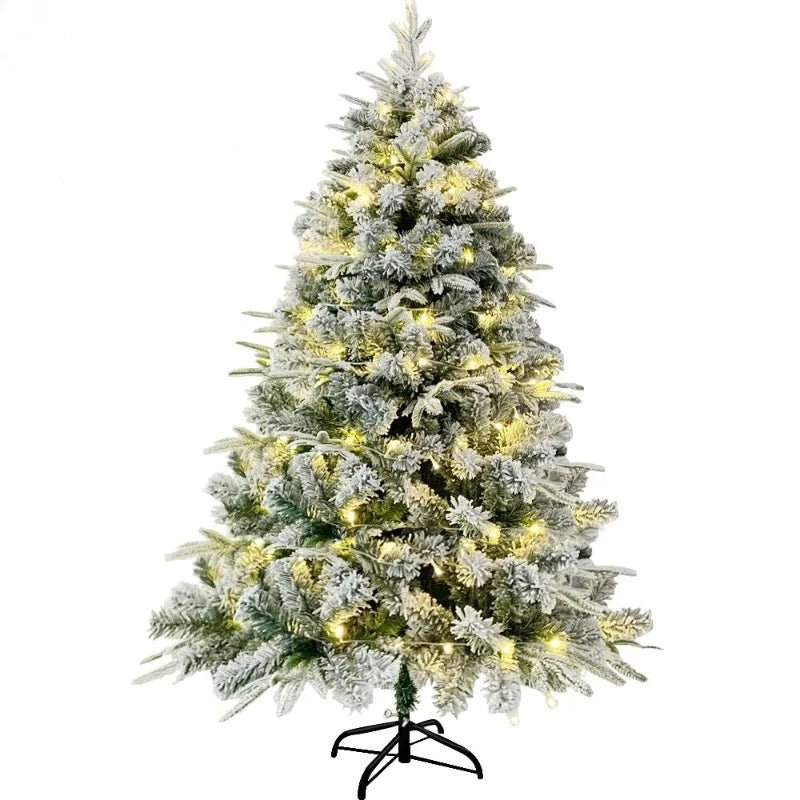 Artificial Christmas Tree PE+PVC Material Snow Spray Fusing Christmas Tree 120cm to 210cm Family Christmas Atmosphere Decoration - MAGUSTA BEAUTY