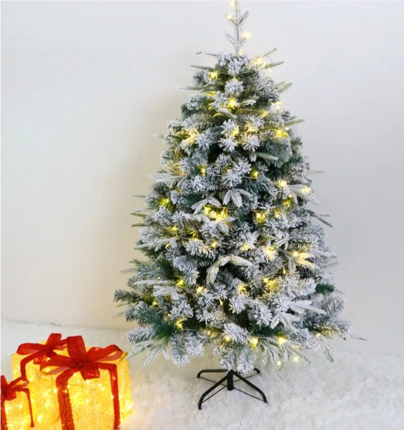 Artificial Christmas Tree PE+PVC Material Snow Spray Fusing Christmas Tree 120cm to 210cm Family Christmas Atmosphere Decoration - MAGUSTA BEAUTY