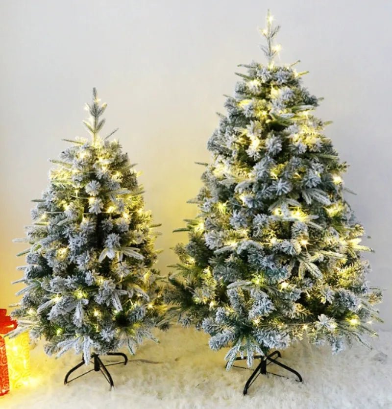 Artificial Christmas Tree PE+PVC Material Snow Spray Fusing Christmas Tree 120cm to 210cm Family Christmas Atmosphere Decoration - MAGUSTA BEAUTY