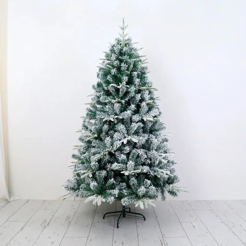Artificial Christmas Tree PE+PVC Material Snow Spray Fusing Christmas Tree 120cm to 210cm Family Christmas Atmosphere Decoration - MAGUSTA BEAUTY