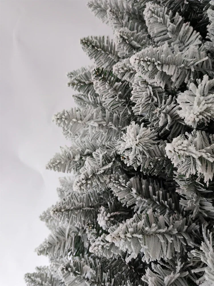 Artificial PVC Christmas Tree with Snow Pine Cones and LED Lights for Christmas Home Decoration Christmas Tree - MAGUSTA BEAUTY