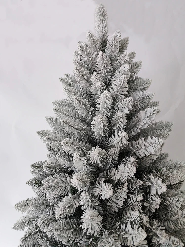 Artificial PVC Christmas Tree with Snow Pine Cones and LED Lights for Christmas Home Decoration Christmas Tree - MAGUSTA BEAUTY