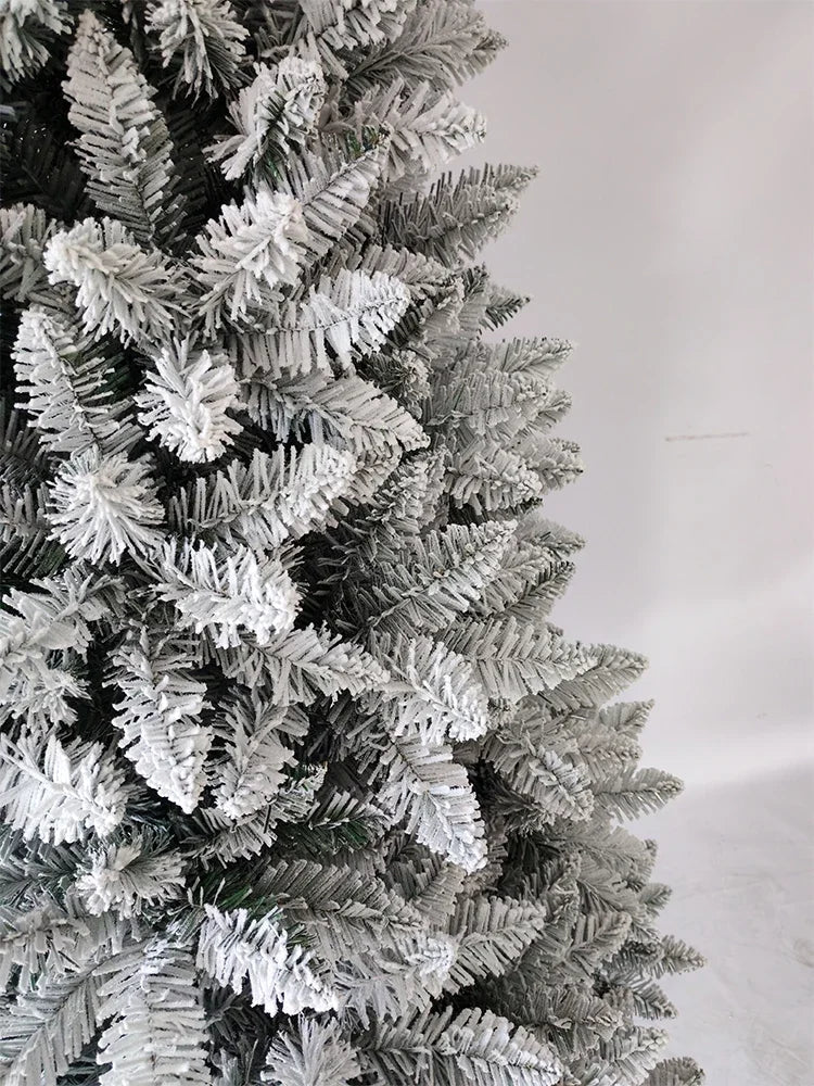 Artificial PVC Christmas Tree with Snow Pine Cones and LED Lights for Christmas Home Decoration Christmas Tree - MAGUSTA BEAUTY