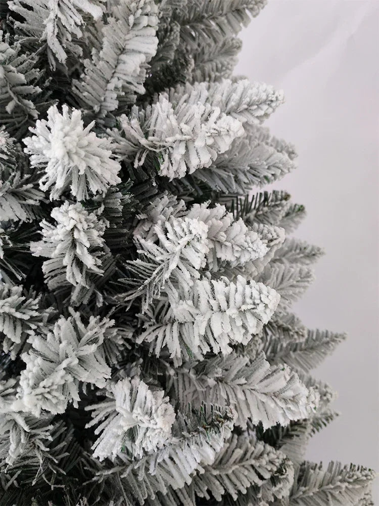 Artificial PVC Christmas Tree with Snow Pine Cones and LED Lights for Christmas Home Decoration Christmas Tree - MAGUSTA BEAUTY