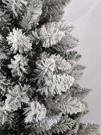 Artificial PVC Christmas Tree with Snow Pine Cones and LED Lights for Christmas Home Decoration Christmas Tree - MAGUSTA BEAUTY