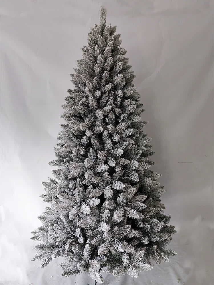 Artificial PVC Christmas Tree with Snow Pine Cones and LED Lights for Christmas Home Decoration Christmas Tree - MAGUSTA BEAUTY