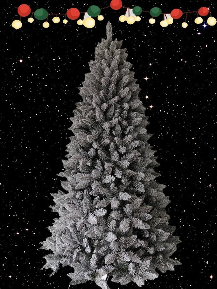 Artificial PVC Christmas Tree with Snow Pine Cones and LED Lights for Christmas Home Decoration Christmas Tree - MAGUSTA BEAUTY