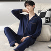 Autumn Pajamas Sets Men Long Sleeve Modal Cotton Thin Teenage Boys' Large Size Spring Outwear Home Cloth Suit Sleepwear Male - MAGUSTA BEAUTY
