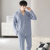 Autumn Pajamas Sets Men Long Sleeve Modal Cotton Thin Teenage Boys' Large Size Spring Outwear Home Cloth Suit Sleepwear Male - MAGUSTA BEAUTY