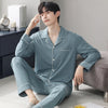 Autumn Pajamas Sets Men Long Sleeve Modal Cotton Thin Teenage Boys' Large Size Spring Outwear Home Cloth Suit Sleepwear Male - MAGUSTA BEAUTY