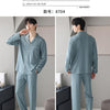 Autumn Pajamas Sets Men Long Sleeve Modal Cotton Thin Teenage Boys' Large Size Spring Outwear Home Cloth Suit Sleepwear Male - MAGUSTA BEAUTY